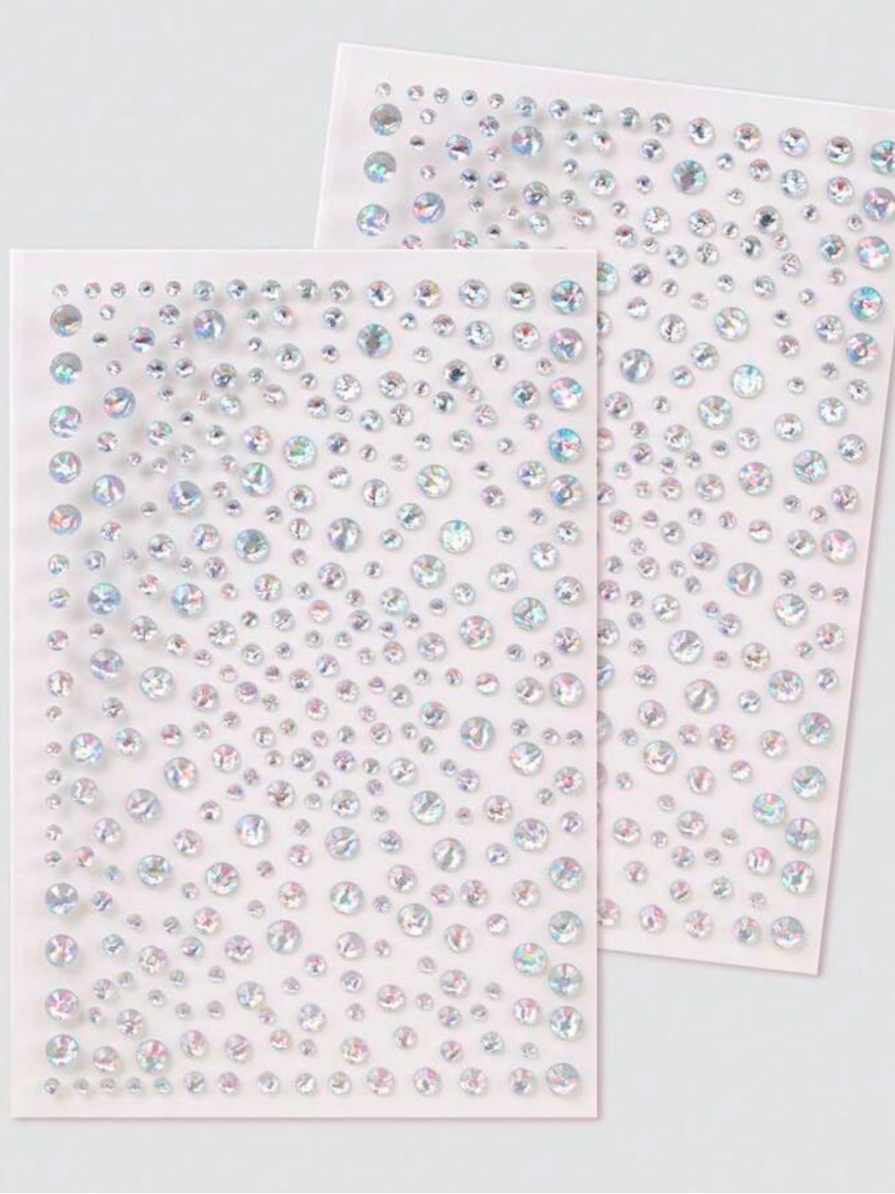 STARTTOOS 2pcs 3d Simulation Multicolor Rhinestone Sticker For Diy Music - Picture 3 of 3